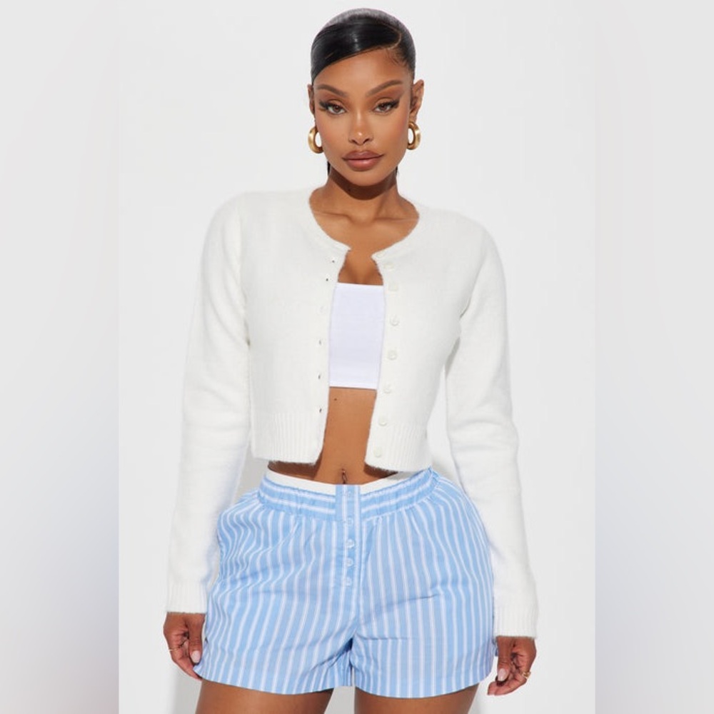 FASHIONNOVA Sweet Sensation Cropped Cardigan
